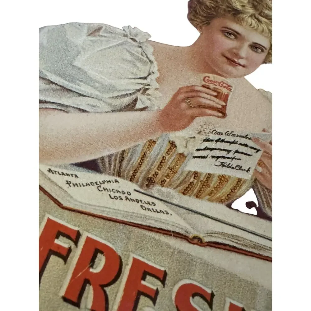 Vintage Coca-cola 75 years Tray #34936